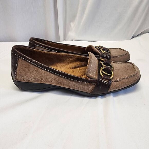 Naturalizer Cecily Suede Leather Women's Loafers Size 8 - Picture 3 of 9